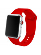 Silikonový řemínek pro Apple Watch červený 38/40 mm