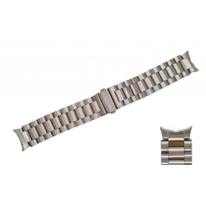Kovový řemínek stříbrný pro Samsung Galaxy Watch 4 a 5 (44/45/46 mm)