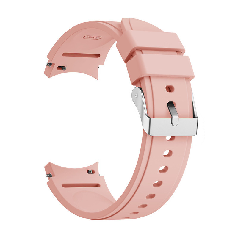 Silikonový řemínek růžový 20 mm pro Samsung Galaxy Watch 4