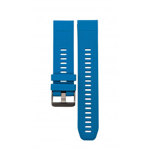 Silikonový řemínek FUN pro Garmin modrý 22 mm