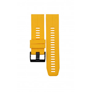 Silikonový řemínek Fit pro Garmin žlutý 26 mm