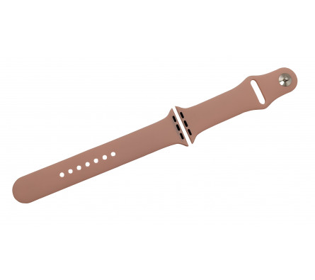 Silikonový pásek pro Apple Watch růžový 38/40/41 mm, L