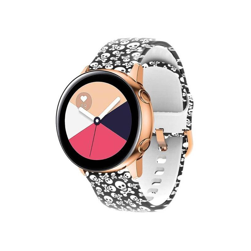 Silikonový řemínek lebky 20mm