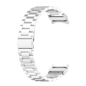 Kovový řemínek stříbrný 20 mm pro Samsung Galaxy Watch 4 a 5 (40/42 mm)