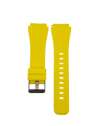 Silikonový řemínek basic žlutý 22 mm