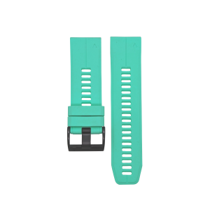 Silikonový řemínek Fit pro Garmin tyrkysový 26 mm