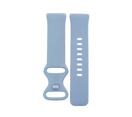 Silikonový řemínek S Fitbit Versa světle modrý