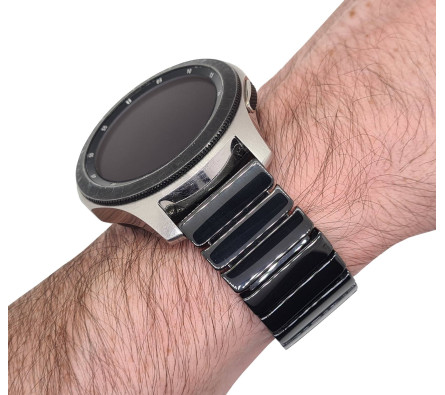 Keramický řemínek černý 22 mm