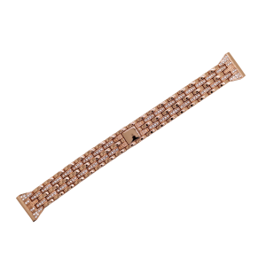Kovový řemínek SPARK zlato-růžový 20 mm