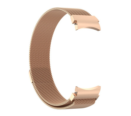 Milánský tah zlato-růžový pro Samsung Galaxy Watch 4, 5, 6