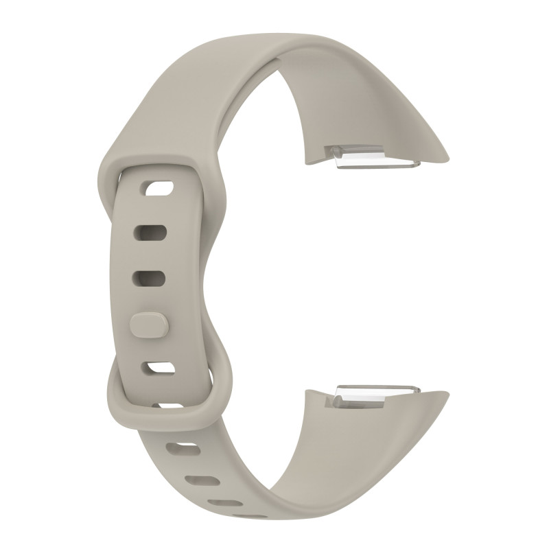 Silikonový pásek pro Fitbit Charge 5 šedý