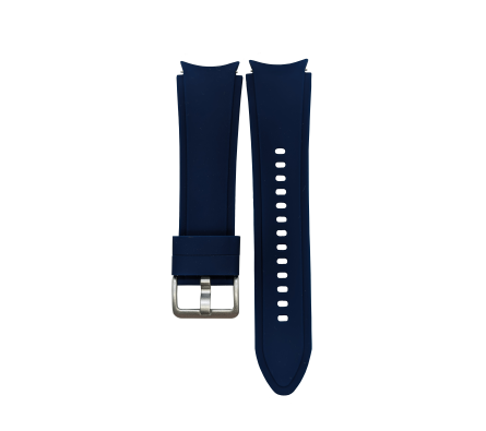 Silikonový řemínek tmavě modrý 20 mm pro Samsung Galaxy Watch 4