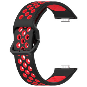 Silikonový řemínek performance černo-červený pro Huawei Watch Fit 3