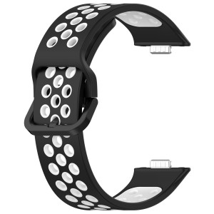 Silikonový řemínek performance černo-bílý pro Huawei Watch Fit 3