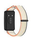 Nylonový řemínek béžovo-oranžový pro Huawei Band 8/9