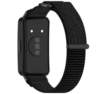 Nylonový řemínek černý pro Huawei Band 8/9