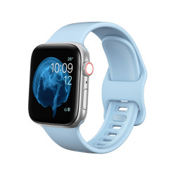Silikonový pásek pro Apple Watch světle modrý 38/40 mm