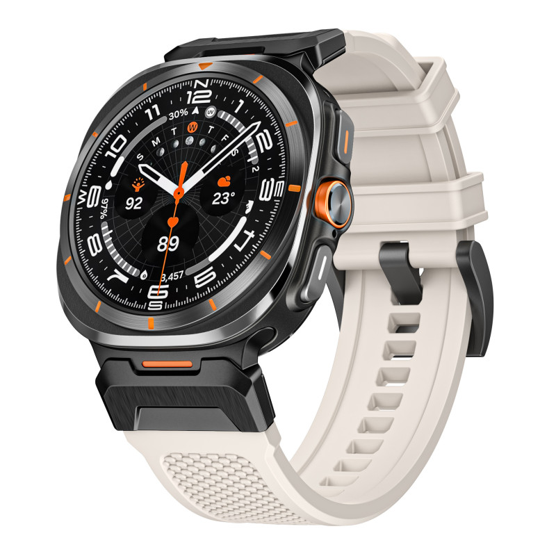 Silikonový řemínek RUGGED starlight pro Samsung Galaxy Watch 7 Ultra