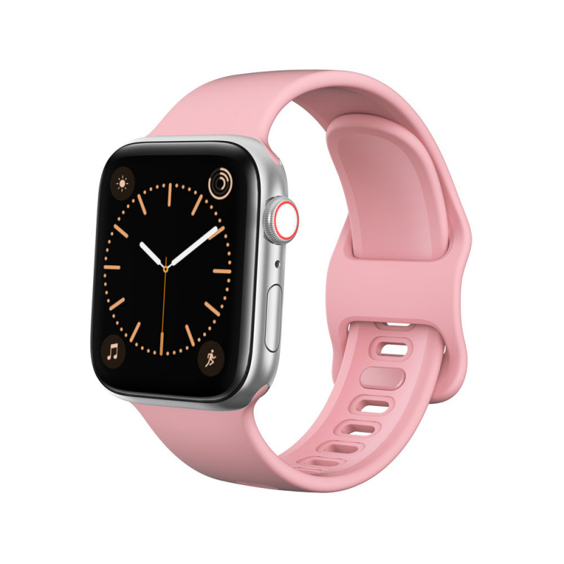 Silikonový pásek pro Apple Watch růžový 38/40/41 mm