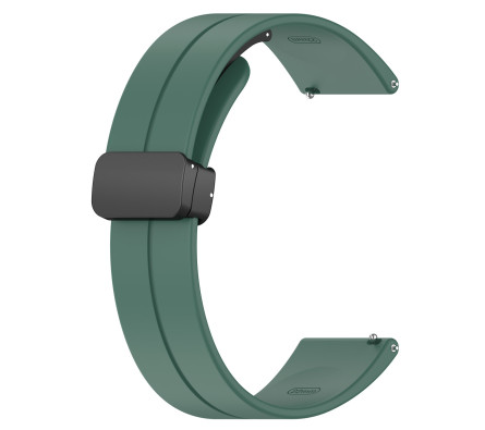 Silikonový řemínek SLIDY khaki 22 mm