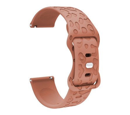 Silikonový řemínek Sculpty lilac 20 mm