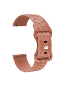 Silikonový řemínek Sculpty lilac 20 mm