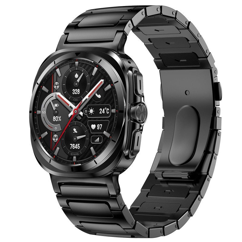Kovový řemínek černý pro Samsung Galaxy Watch Ultra 47 mm