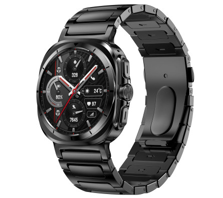 Kovový řemínek černý pro Samsung Galaxy Watch Ultra 47 mm