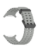 Silikonový řemínek performance šedý pro Samsung Galaxy Watch Ultra 47 mm