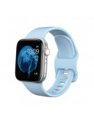Silikonový pásek pro Apple Watch světle modrý 42/44 mm