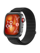 Nylonový řemínek černý pro Huawei Watch Fit 3, 4 a 4 Pro