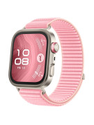 Nylonový řemínek růžový pro Huawei Watch Fit 3, 4 a 4 Pro