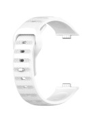 Silikonový řemínek bílý pro Huawei Watch Fit 3, 4 a 4 Pro