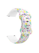 Silikonový řemínek flamingo 20 mm