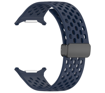 Silikonový řemínek Slidex modrý pro Samsung Galaxy Watch Ultra 47 mm