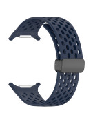 Silikonový řemínek Slidex modrý pro Samsung Galaxy Watch Ultra 47 mm