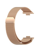 Milánský tah zlato-růžový pro Huawei Watch Fit 3, 4 a 4 Pro