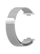 Milánský tah stříbrný pro Huawei Watch Fit 3, 4 a 4 Pro