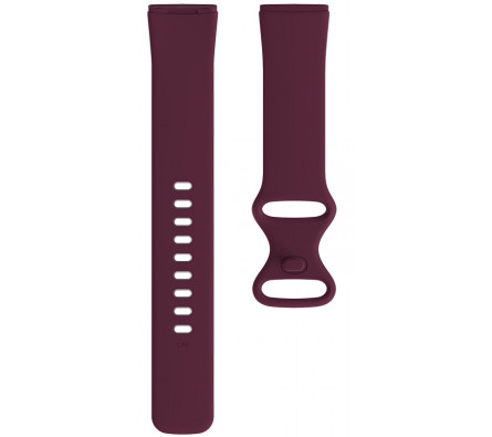 Silikonový řemínek Fitbit Versa fialový (S)