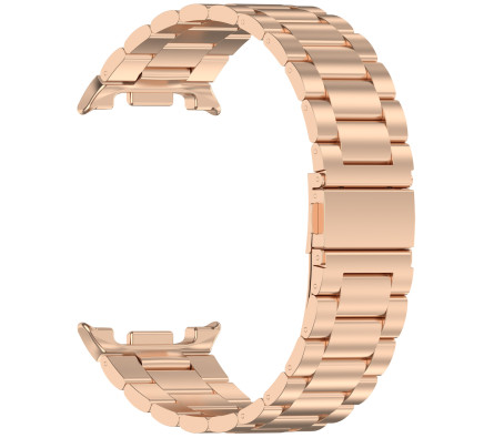 Kovový řemínek zlato-růžový pro Samsung Galaxy Watch 8