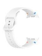 Silikonový řemínek WAVY bílý pro Samsung Galaxy Watch 8