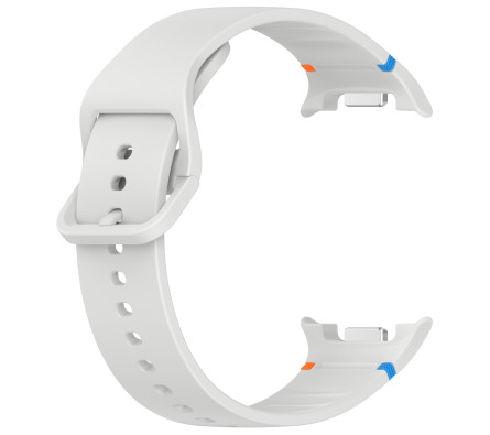 Silikonový řemínek WAVY šedý pro Samsung Galaxy Watch 8