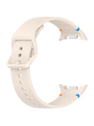 Silikonový řemínek WAVY světle růžový pro Samsung Galaxy Watch 8