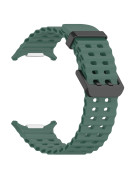 Silikonový řemínek performance zelený pro Samsung Galaxy Watch Ultra