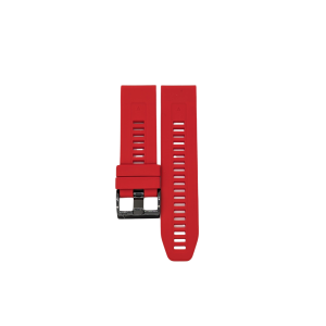 Silikonový řemínek BOOST pro Garmin červený 26 mm
