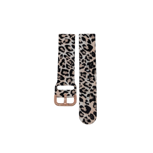Silikonový řemínek leopard 22 mm