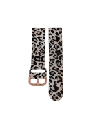 Silikonový řemínek leopard 22 mm