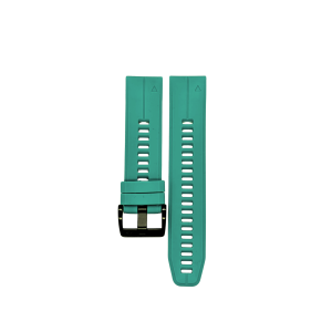 Silikonový řemínek Fit pro Garmin tyrkysový 22 mm