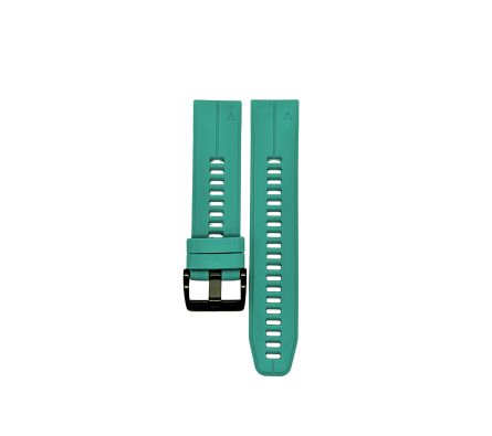 Silikonový řemínek Fit pro Garmin tyrkysový 22 mm