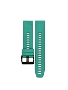 Silikonový řemínek Fit pro Garmin tyrkysový 22 mm